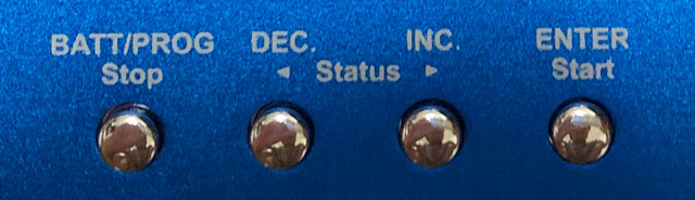 SKYRC iMAX B6 mini 操作ボタン