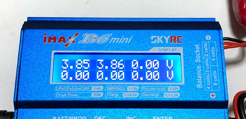 SKYRC iMAX B6 mini 電圧チェッカー